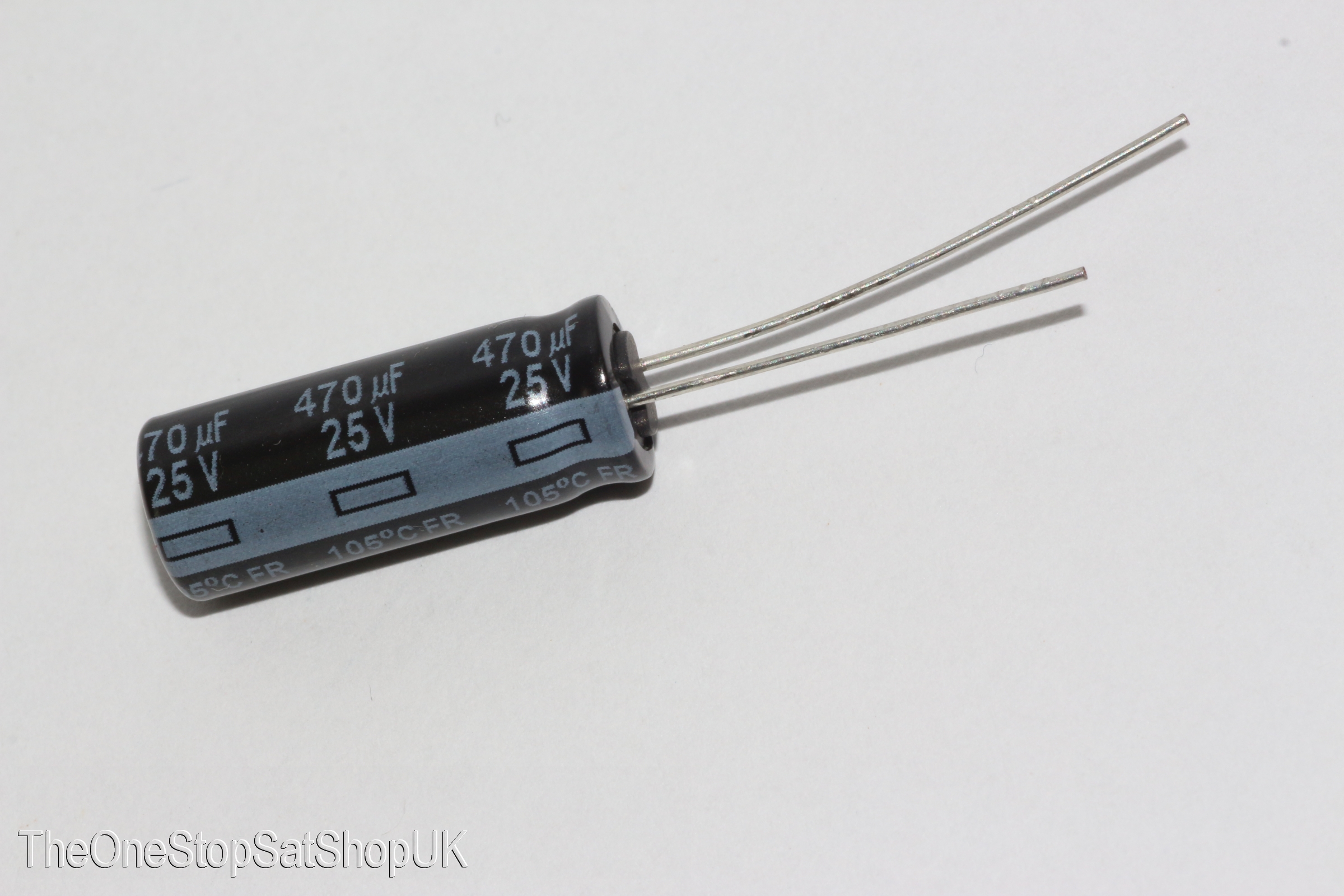10 x Panasonic 470uF 25V 8mm x 20mm Slim Ultra Low ESR Electrolytic Capacitors eBay
