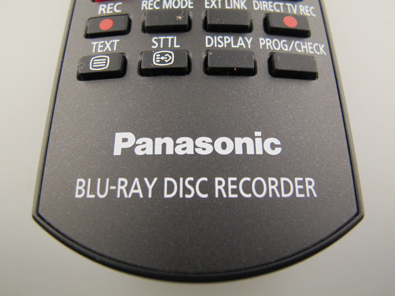 Panasonic Blu Ray Remote Control N2QAYB000337 For Models DMRBS750EBK