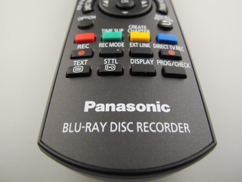 Panasonic Blu Ray Remote Control N2QAYB000337 For Models DMRBS750EBK