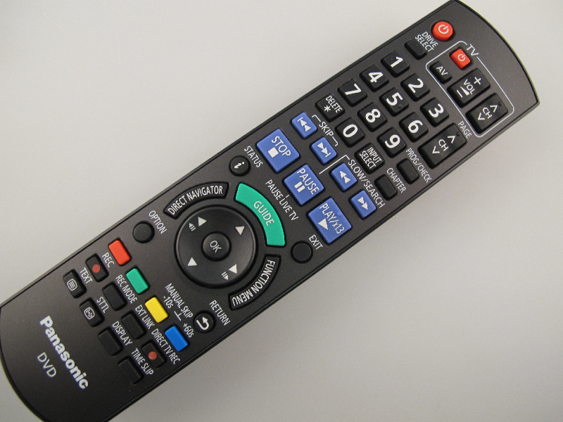 Panasonic Remote Control For DVD DMREX773EBK, DMREX83EBK