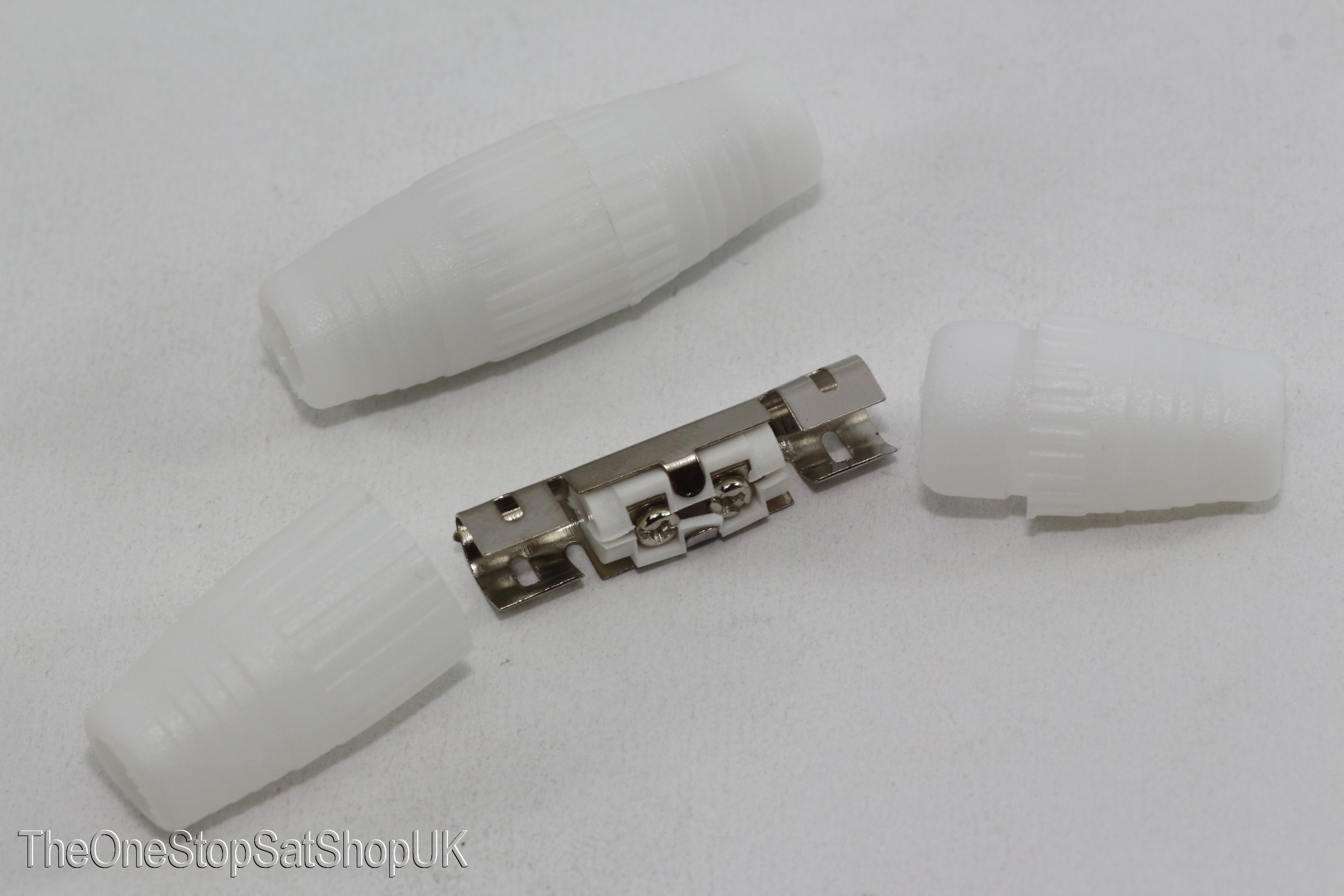 COAX Aerial satellite cable joiner Twin Pack RG6 WF100 and most coaxial