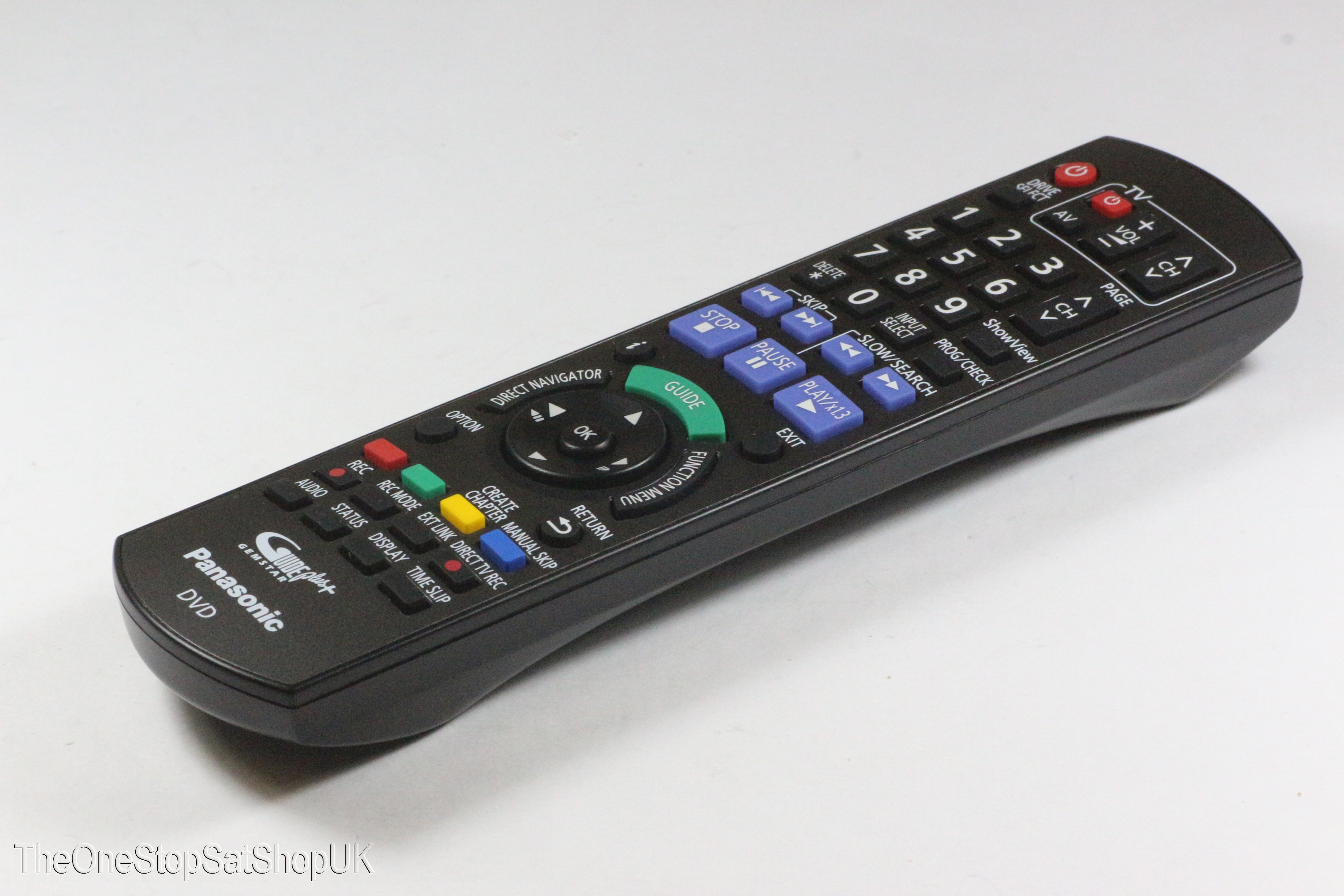  Panasonic original DVD recorder remote control N2QAYB000329. This is the  original remote control as supplied with your television from new.