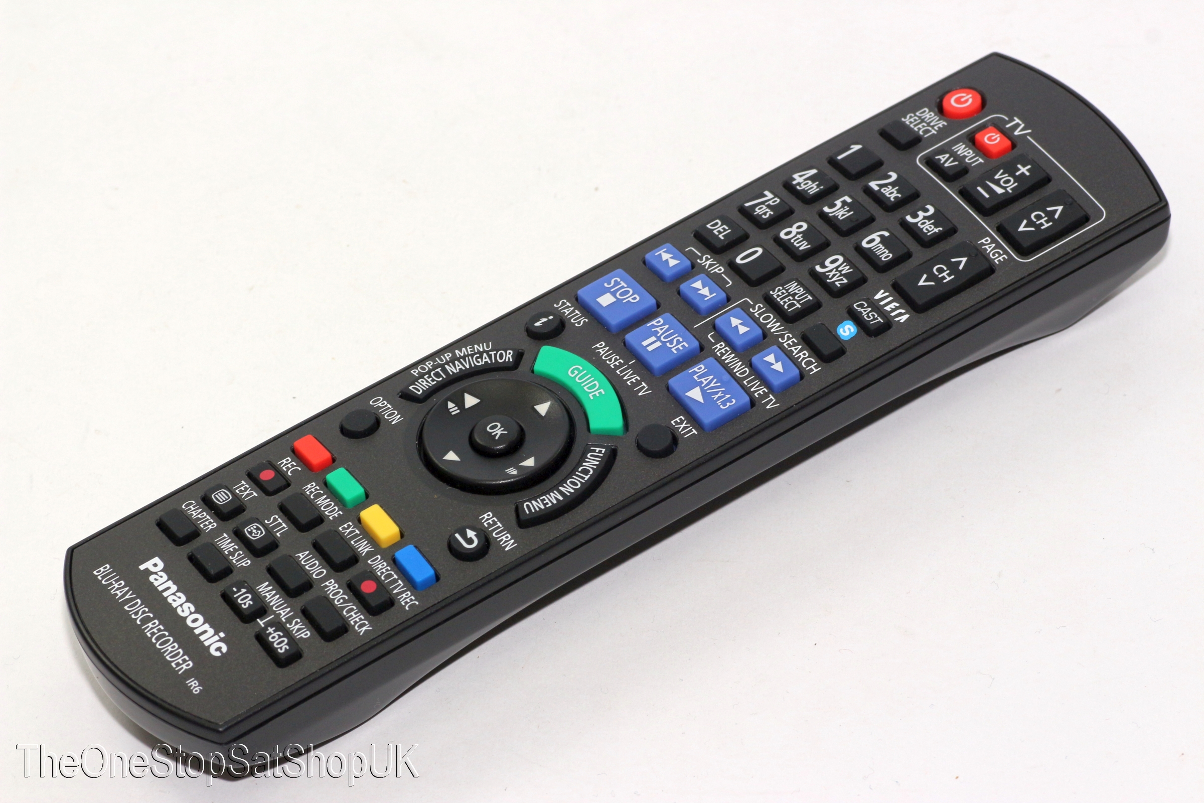 Panasonic N2QAYB000616 Original Bluray DVD IR6 Fernbedienung für DMR