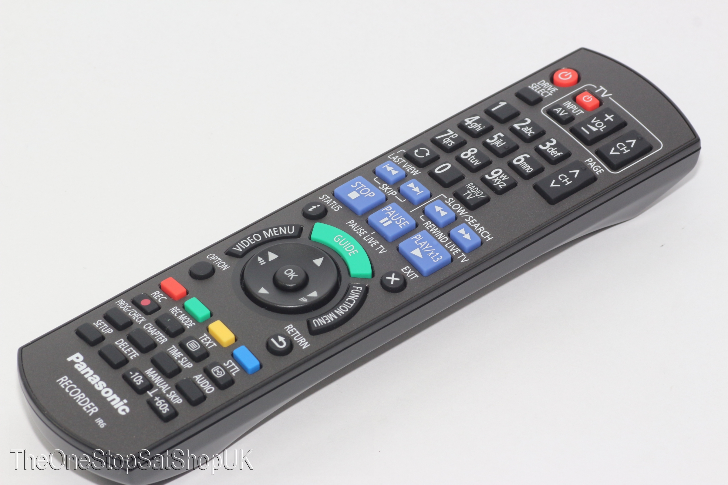 Panasonic N2QAYB001047 Genuine HDD DVD Remote Control DMRBCT650EG, DMR